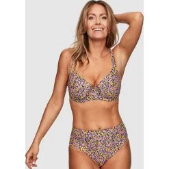 Abecita Women's Maui Bikini Briefs -Ski beste salg abecita women s maui bikini briefs black printed 3