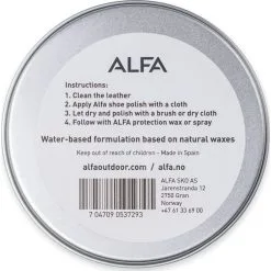 Alfa Shoe Care Polish -Ski beste salg alfa alfa shoe care polish black 2