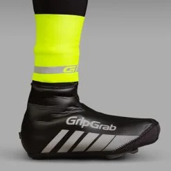 GripGrab CyclinGaiter HI-VIS Rainy Weather -Ski beste salg gripgrab cyclingaiter hi vis rainy weather yellow hi vis 3