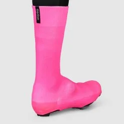GripGrab Flandrien Waterproof Knitted Road Shoe Covers -Ski beste salg gripgrab flandrien waterproof knitted road shoe covers pink 3