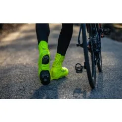 GripGrab Ride Waterproof Hi-Vis Shoe Cover -Ski beste salg gripgrab ride waterproof hi vis shoe cover yellow hi vis 7
