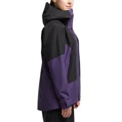 Haglöfs Women's Lumi Jacket 16 Haglöfs Women's Lumi Jacket -Ski beste salg haglofs lumi jacket women purple rain true black 3