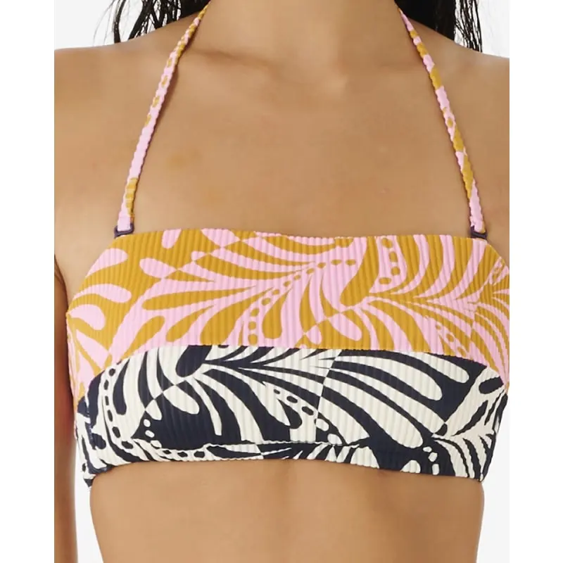 Rip Curl Women's Afterglow Swirl Bandeau 4 Rip Curl Women's Afterglow Swirl Bandeau - Image 2