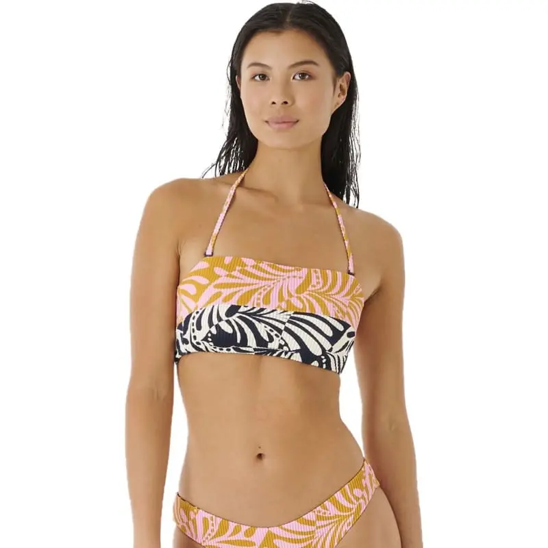 Rip Curl Women's Afterglow Swirl Bandeau 3 Rip Curl Women's Afterglow Swirl Bandeau
