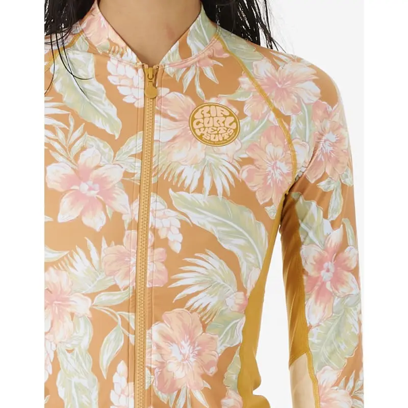 Rip Curl Women's Always Summer Upf 50+ LS Zip 5 Rip Curl Women's Always Summer Upf 50+ LS Zip - Image 4