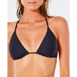 Rip Curl Women's Premium Surf D-Cup Sliding Triangle -Ski beste salg rip curl women s premium surf d cup sliding triangle black 2