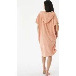 Rip Curl Women's Script Hooded Towel -Ski beste salg rip curl women s script hooded towel dusty coral 2