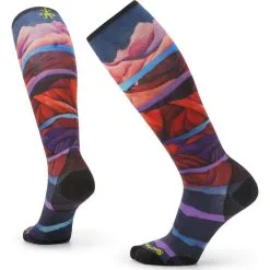 Smartwool Women's Ski Zero Cushion Print Over The Calf Socks