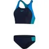 Speedo Women's Colourblock Splice 2 Piece -Ski beste salg speedo women s colourblock splice 2 piece navy blue