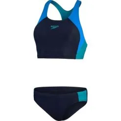 Speedo Women's Colourblock Splice 2 Piece