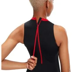 Speedo Women's Printed Hydrasuit -Ski beste salg speedo women s printed hydrasuit black red 4